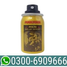 MAXMAN Effective Long-Lasting Delay Spray Yellow